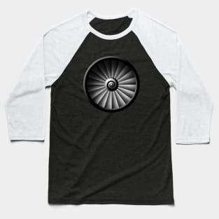 Jet Engine Baseball T-Shirt